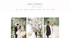Desktop Screenshot of mikiandsonja.com